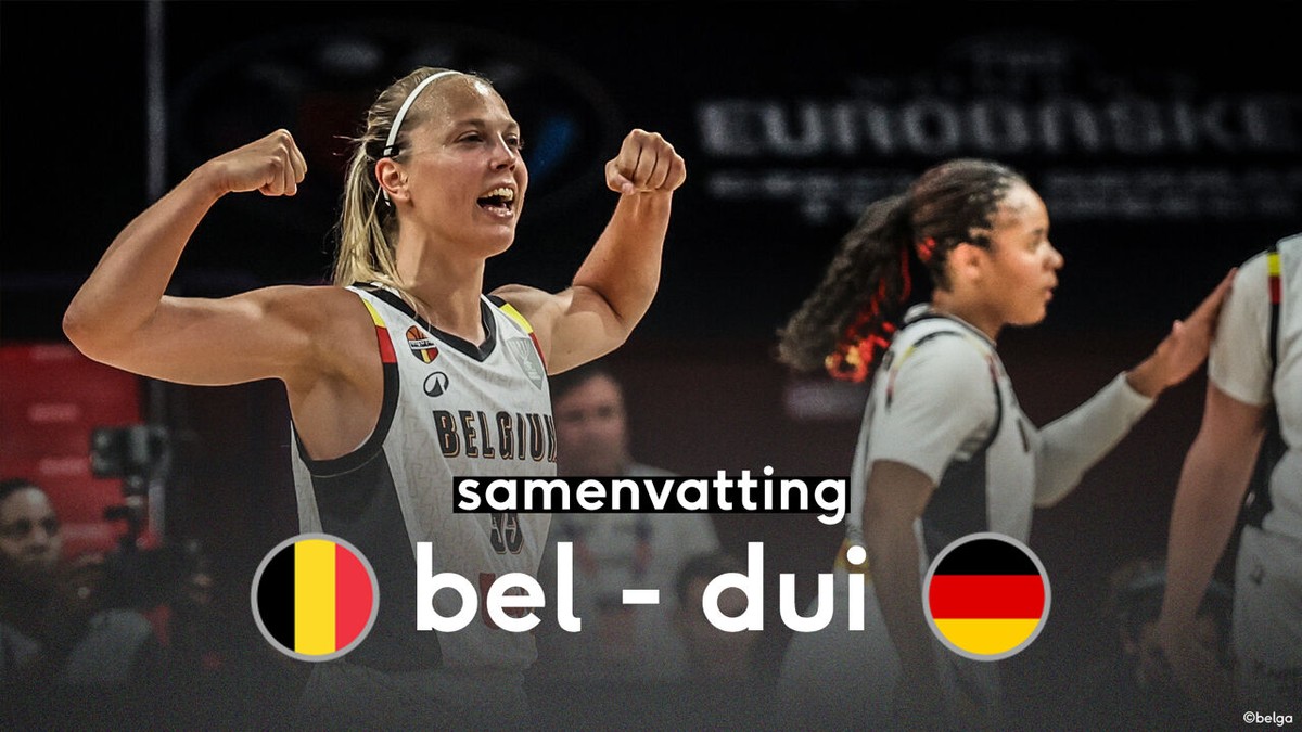 VIDEO - Samenvatting van België - Duitsland op het EK basketbal
